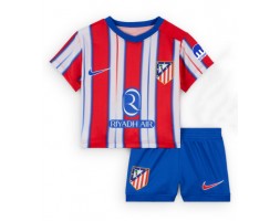 Atletico Madrid Hjemmebanesæt Børn 2024-25 Kort ærmer (+ korte bukser)